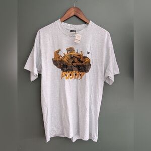NWT vintage CAT shirt "very pushy"
